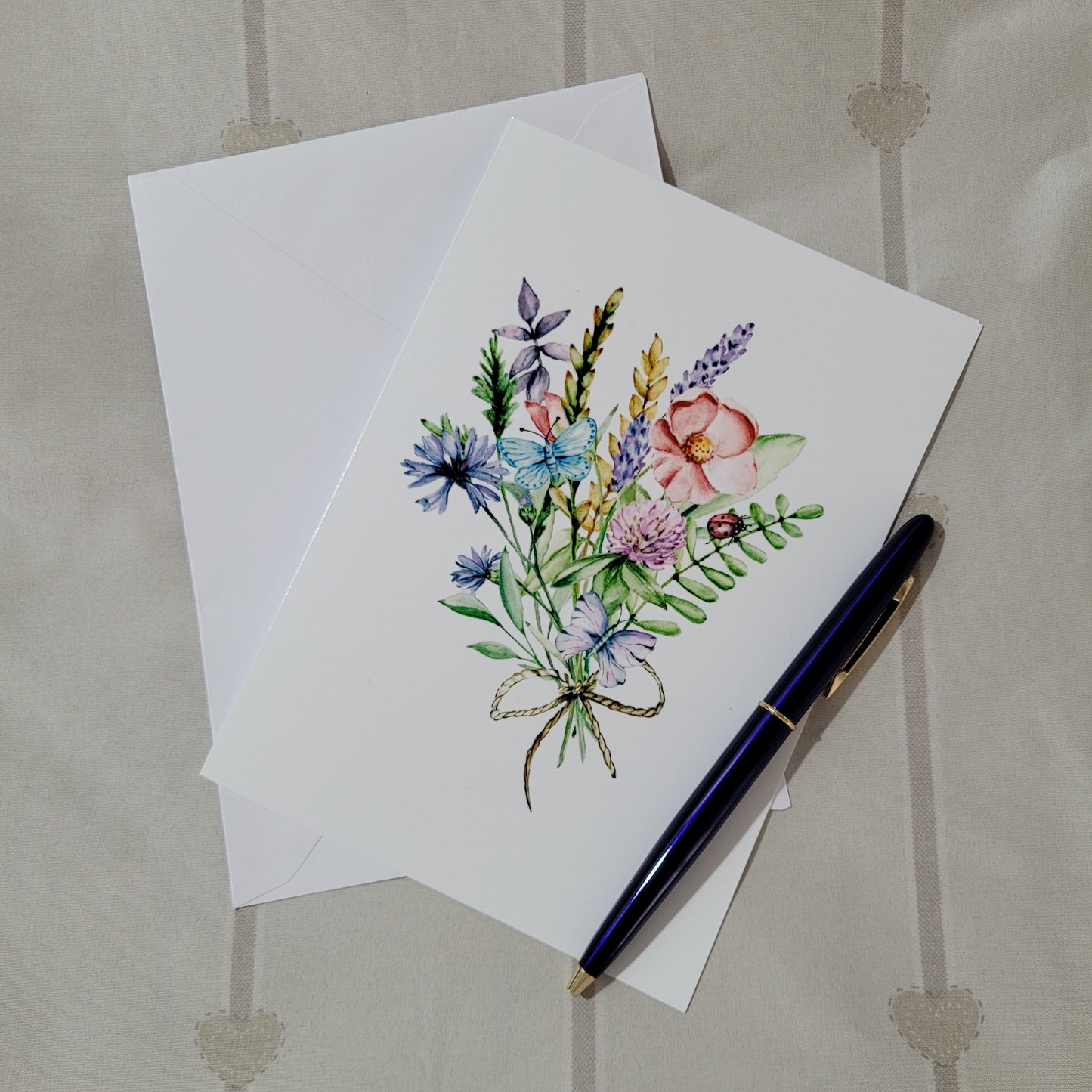 Pack of 5 floral cards