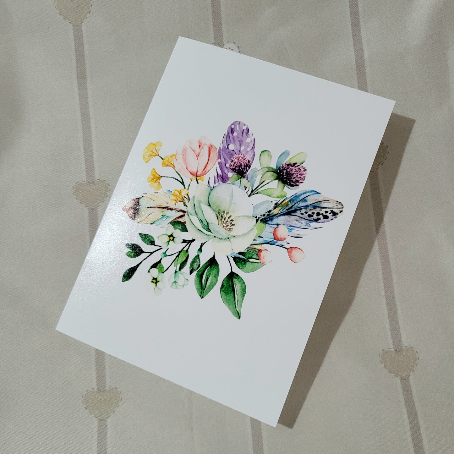Pack of 5 floral cards