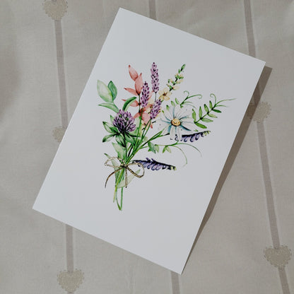 Pack of 5 floral cards