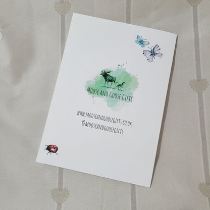 Pack of 5 floral cards