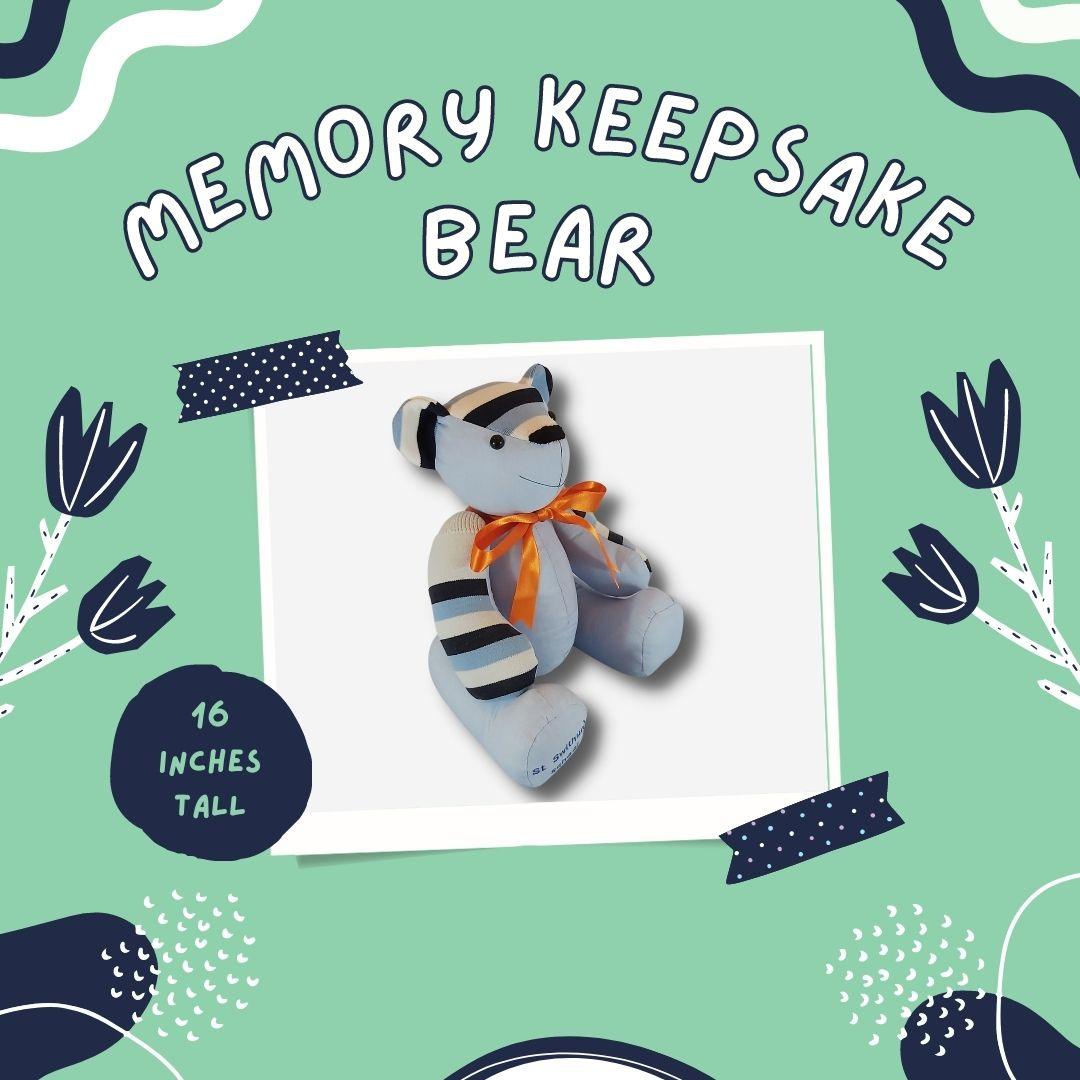 Memory keepsake bears and blankets - deposit - Moose and Goose Gifts