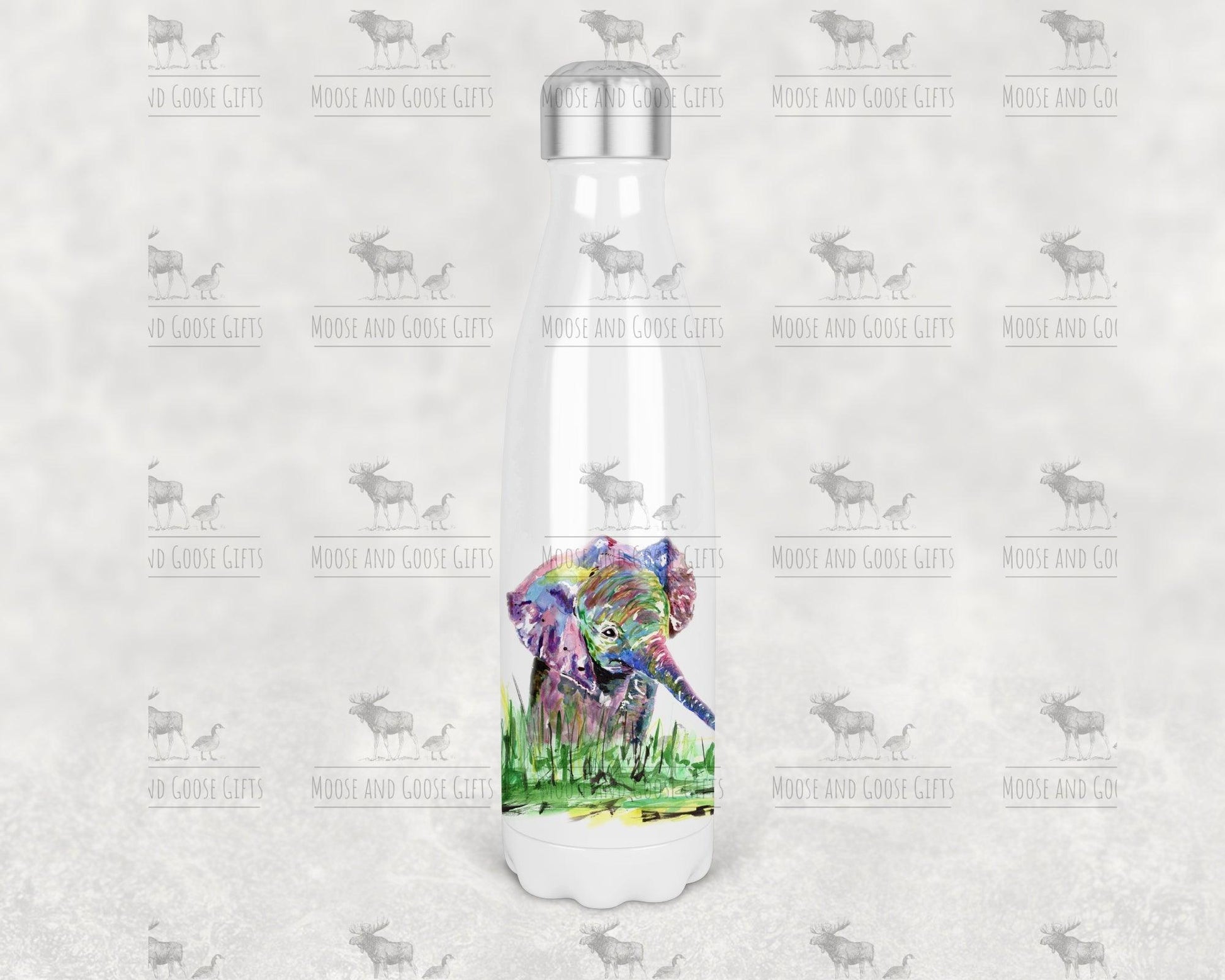 Insulated water bottle - design options - Moose and Goose Gifts