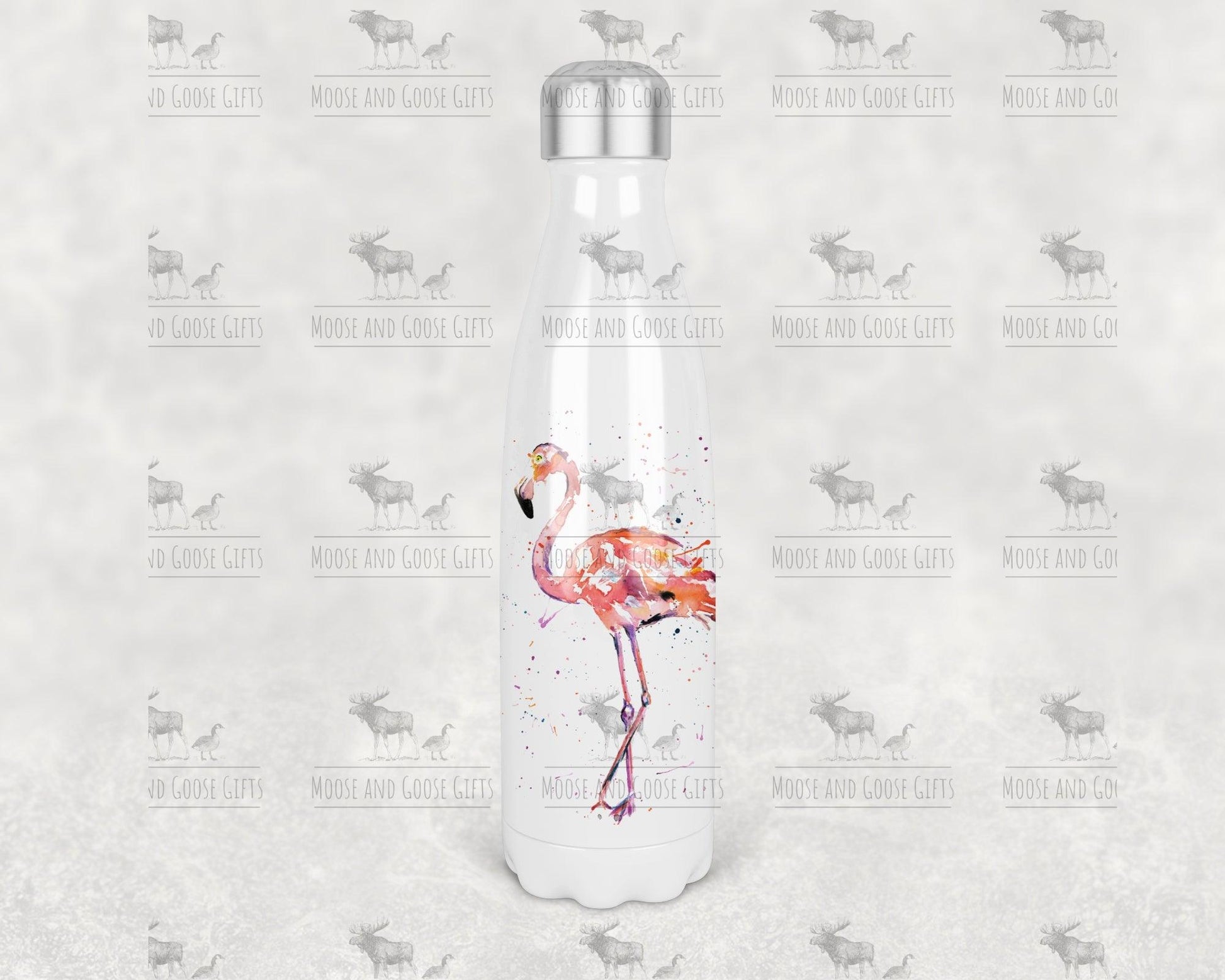 Insulated water bottle - design options - Moose and Goose Gifts