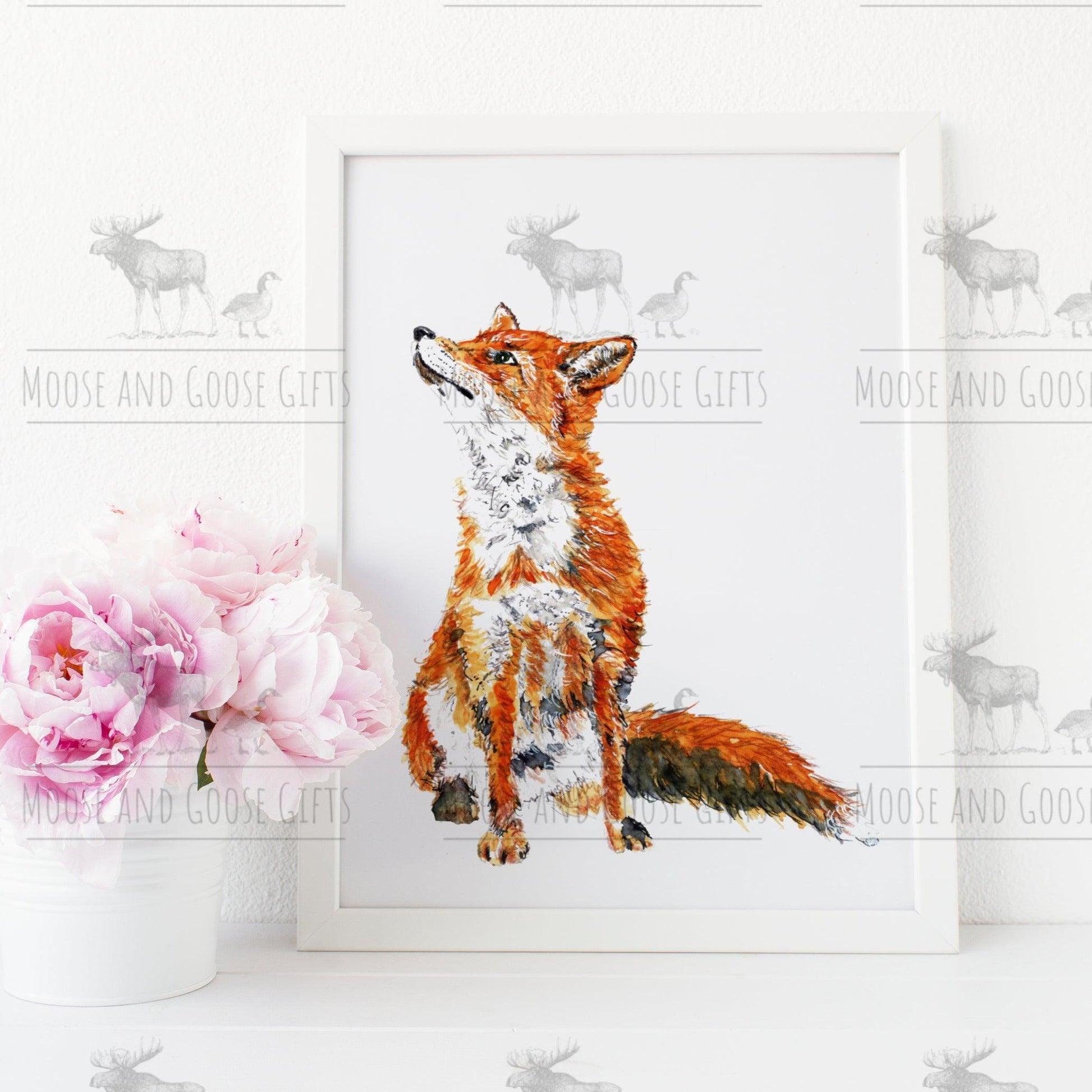 Fox Print - Moose and Goose Gifts