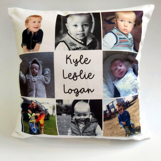 Personalised Photo cushion - Sew Tilley