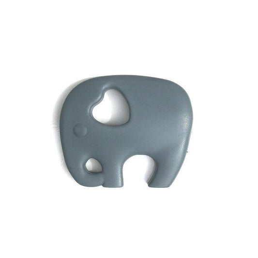 Grey elephant teether - Moose and Goose Gifts