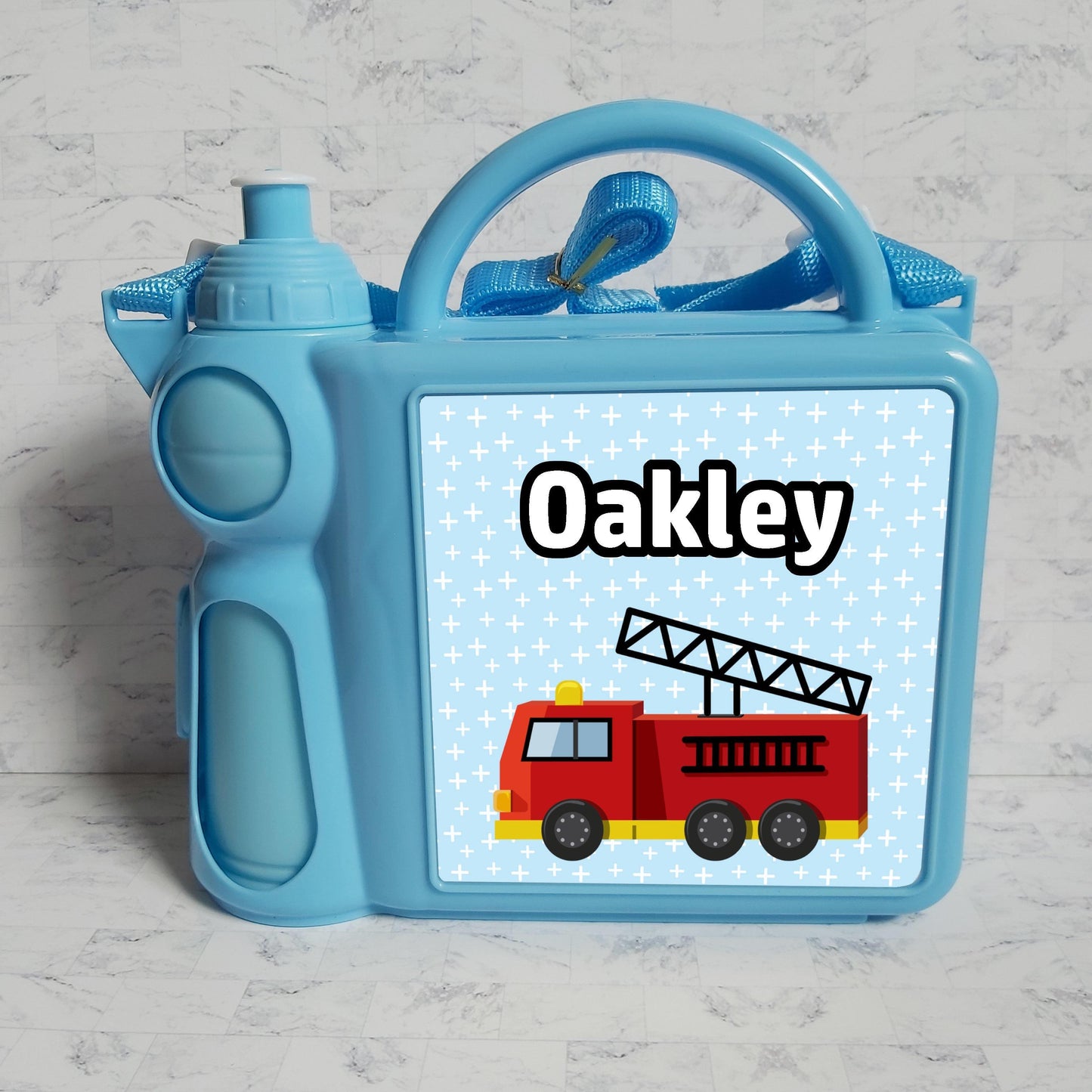 Fire engine snack tub - Sew Tilley