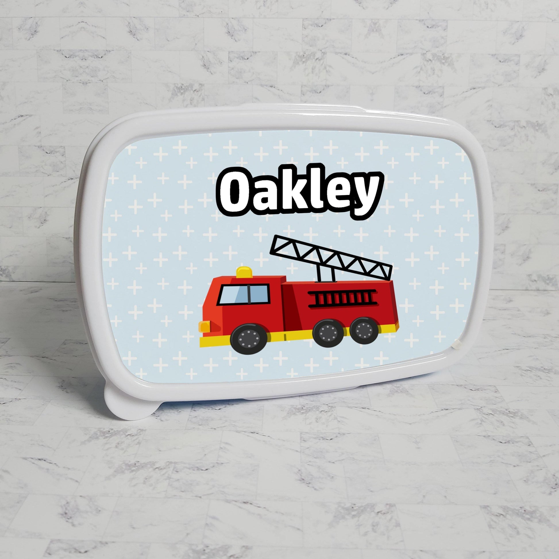 Fire engine snack tub - Sew Tilley