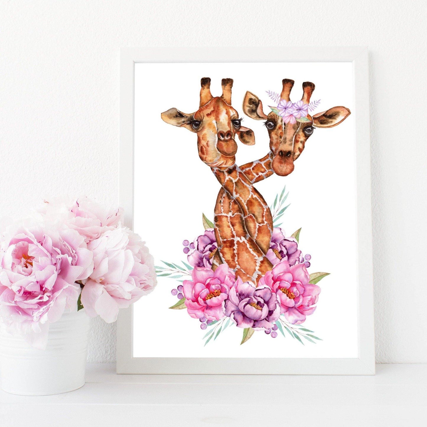 Two giraffes print - Sew Tilley