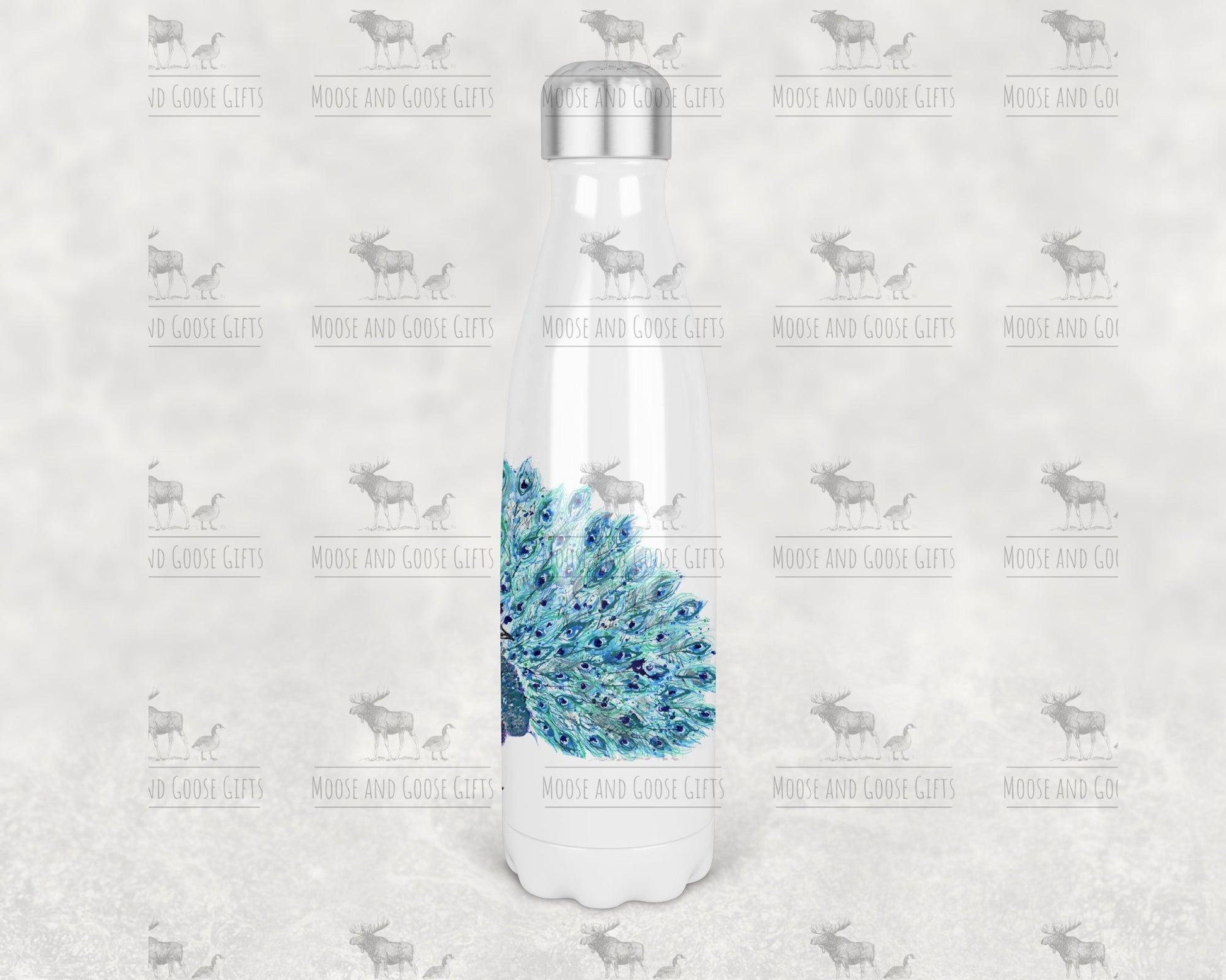 Insulated water bottle - design options - Moose and Goose Gifts