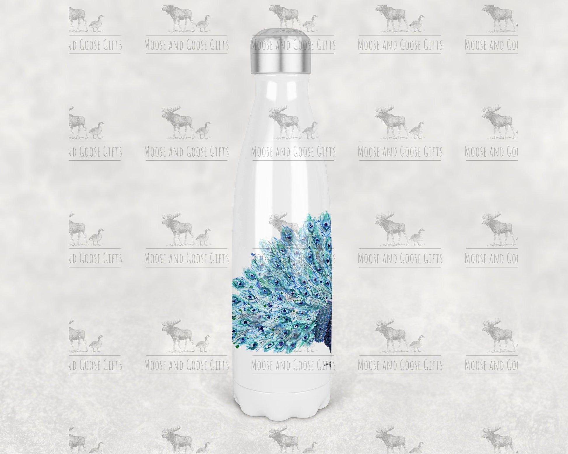 Insulated water bottle - design options - Moose and Goose Gifts