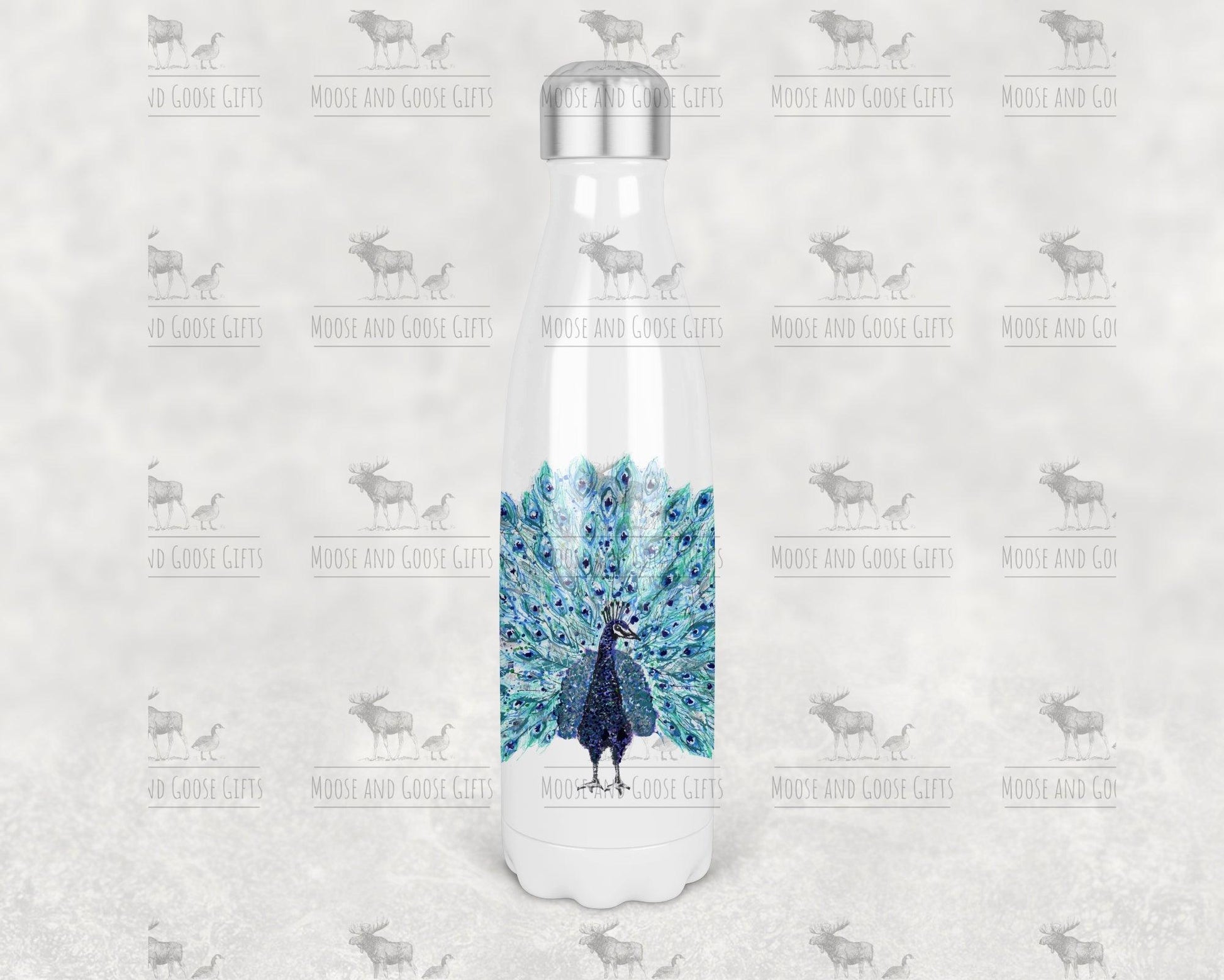 Insulated water bottle - design options - Moose and Goose Gifts